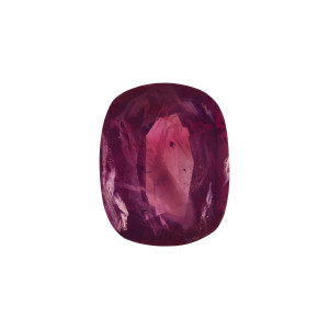 3.21ct Natural Purple Kashmir Sapphire Cushion Shape